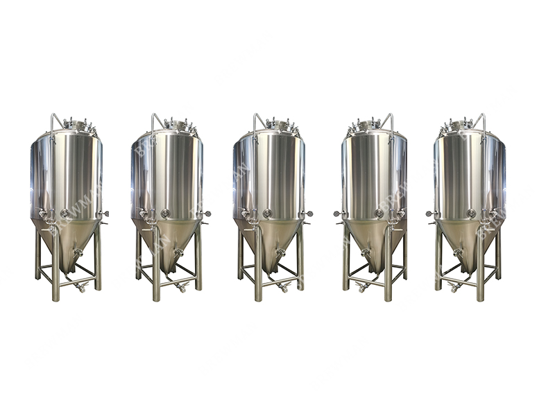7 bbl Copper Beer Fermenter System with Tap