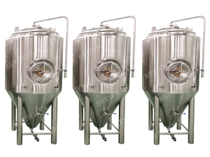 1000L Commercial Glycol Cooled Copper Beer Conical Fermenter
