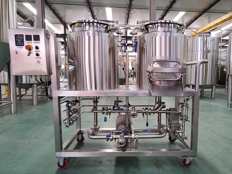 100l 100 Liter Electric 2 Vessel Pico Brewing System for Sale Brewman